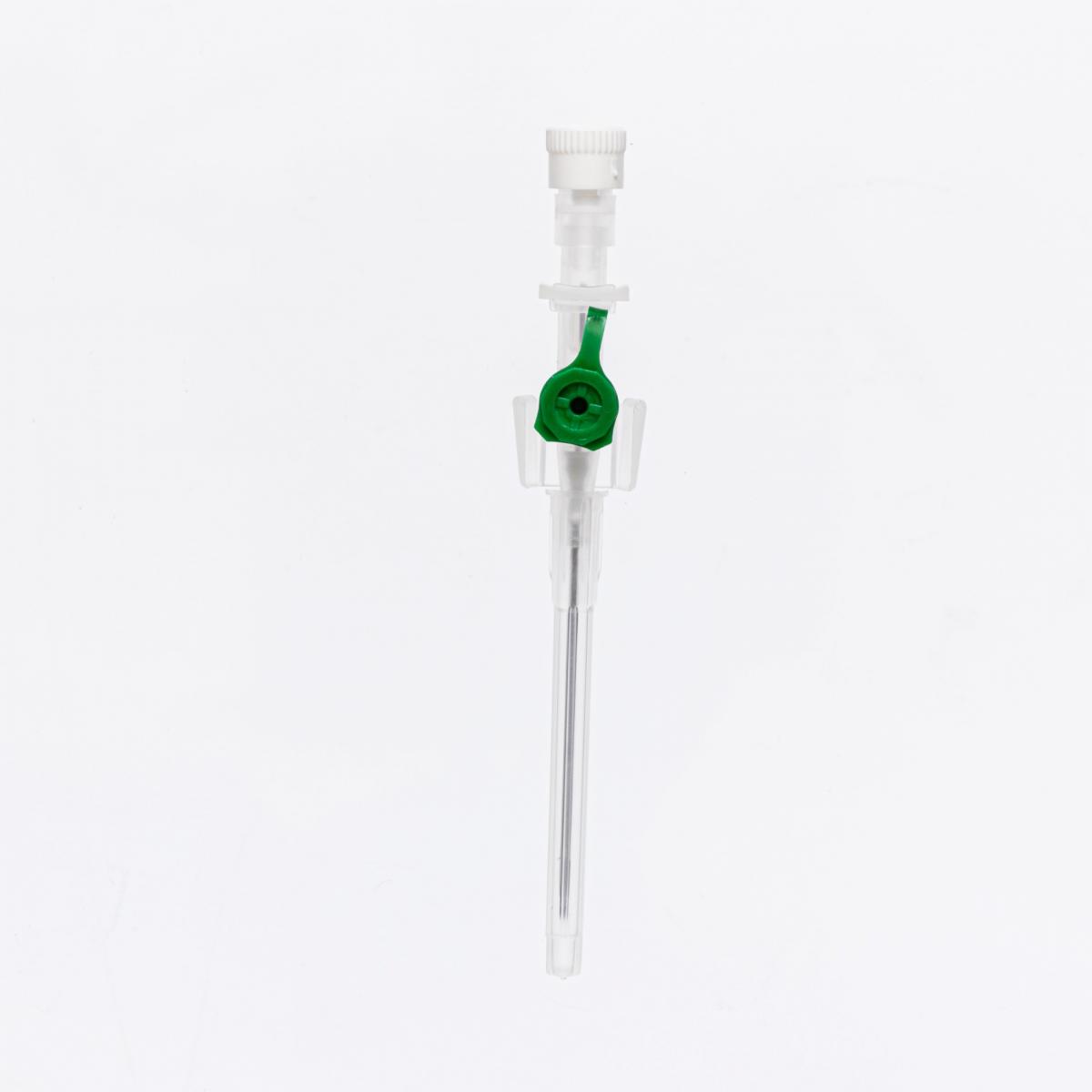 IV CATH IV Cannula with injection valve and wings G 18 Endure Medical